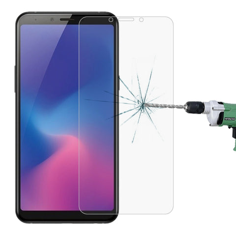 Pellicola in vetro temperato antideflagrante da 0,26 mm 9H 2.5D per Galaxy A6s, For Galaxy A6s (1 PCS)