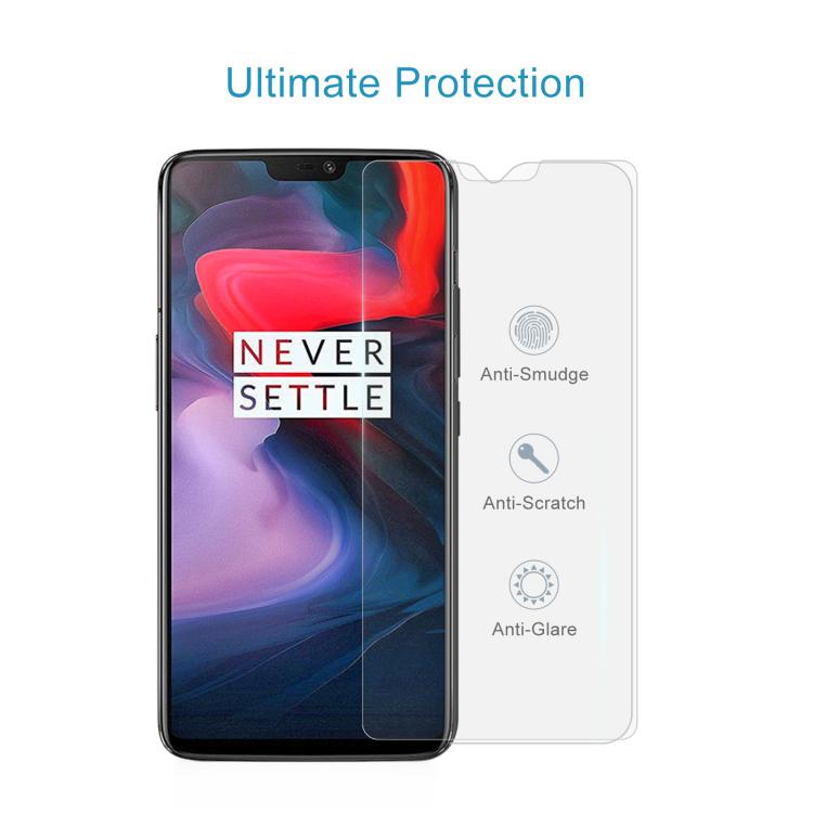 Tempered Glass Film for OnePlus 6 - 2 Pack 9H Protection