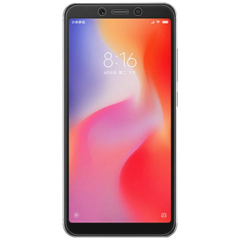 Pellicola in vetro temperato da 50 pezzi 0,26 mm 9H 2,5D per Xiaomi Redmi 6A, senza confezione al dettaglio, For Redmi 6A (50 PCS)