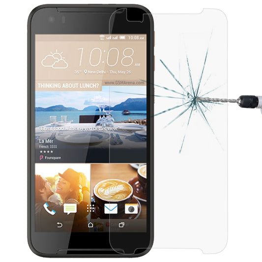 Pellicola in vetro temperato 9H 2.5D da 0,26 mm per HTC Desire 830, For Desire 830(1 PC)