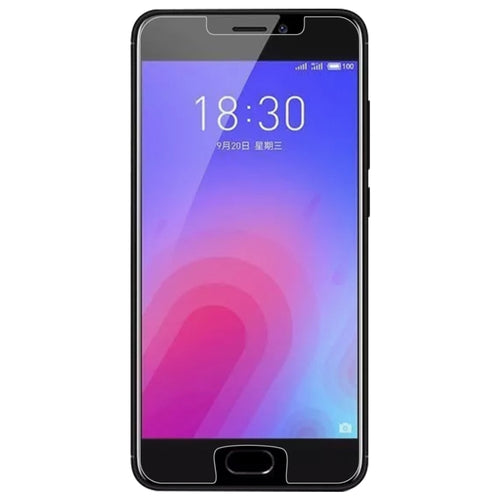 10 PCS 0.26mm 9H Tempered Glass Film for Meizu M6
