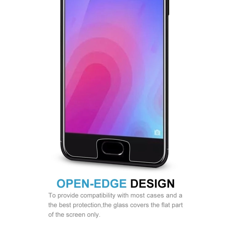 10 PCS 0.26mm 9H 2.5D Tempered Glass Film for Meizu M6, For M6(10 PCS)