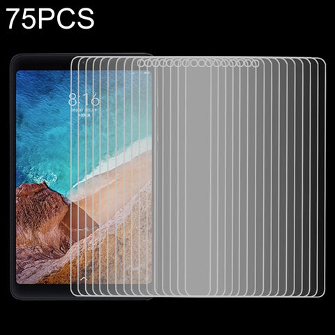 Pellicola in Vetro Temperato 9H per Xiaomi Mi Pad 4 - 75 Pezzi,