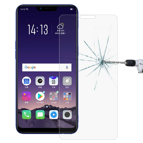 Pellicola in vetro temperato 9H 2.5D da 0,26 mm per OPPO AX5, For OPPO AX5 (1 PCS)