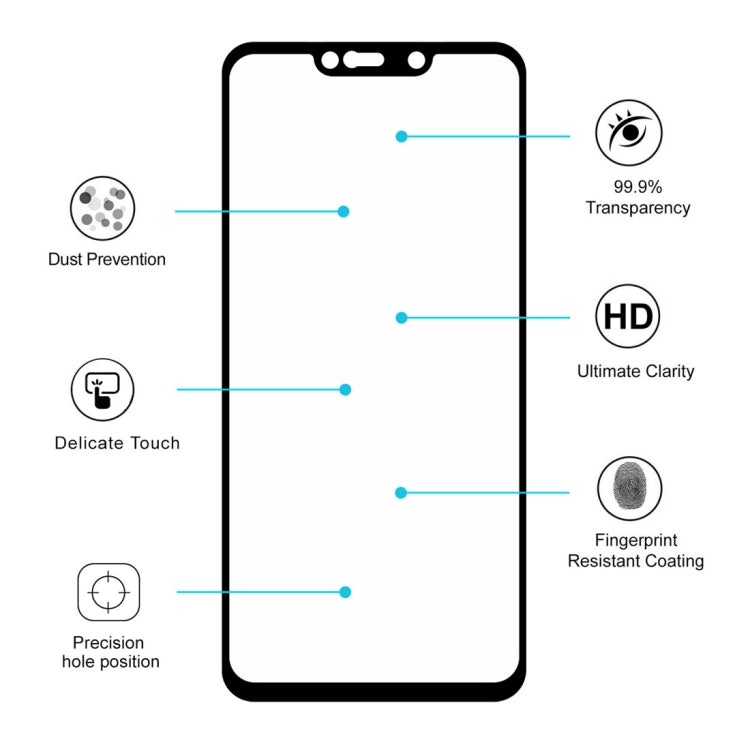 Tempered Glass Film for Huawei Mate 20 Lite - 9H Protection