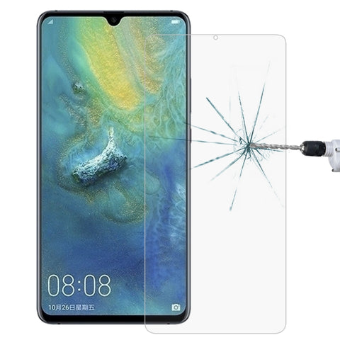 Pellicola in vetro temperato trasparente 9H 2.5D da 0,26 mm per Huawei Mate 20 X, For Mate 20 X (1 PC)