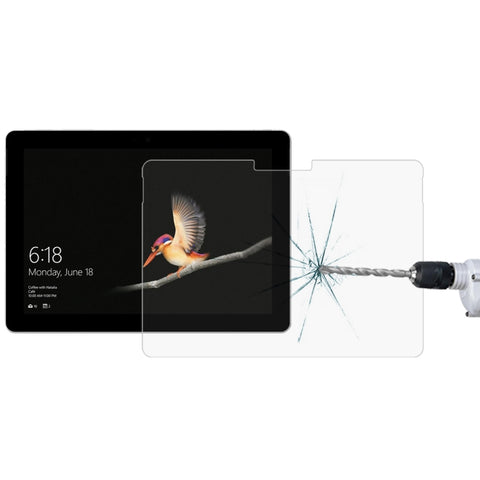 Pellicola in vetro temperato antideflagrante con durezza superficiale 0,26 mm 9H per Microsoft Surface Go 10.0, For Surface Go