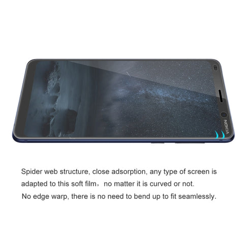 ENKAY Hat-Prince 0.1mm Pellicola protettiva 3D per schermo intero antideflagrante Hydrogel per Nokia 9, Nokia 9
