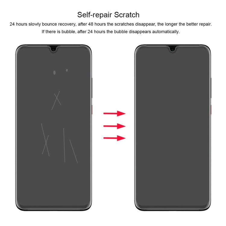 Ultra-Thin 0.1mm Hydrogel Screen Protector for Huawei P30