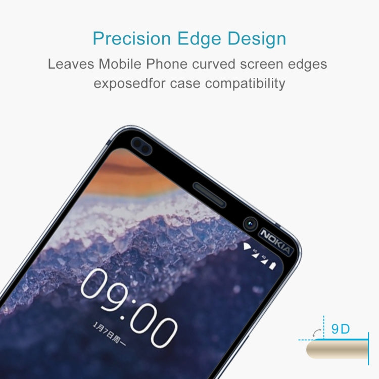 Tempered Glass Screen Protector for Nokia 9 - 9H 9D Full