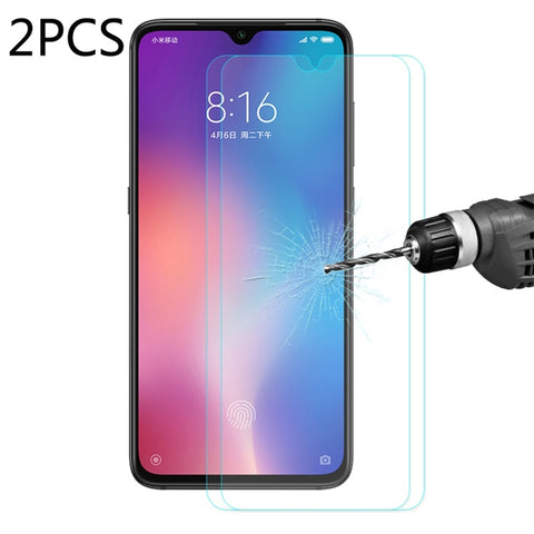 2 PZ ENKAY Hat-Prince 0.26mm 9H 2.5D Pellicola in vetro temperato con bordo curvo per Xiaomi Mi 9 SE, Xiaomi Mi 9 SE - Novalix Store