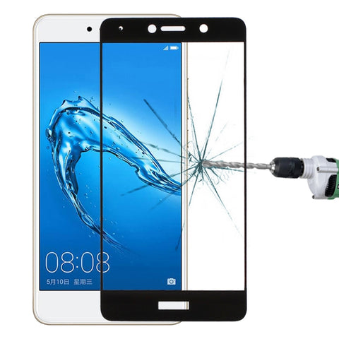 Per Huawei Enjoy 7 Plus 0,33 mm 9H Durezza superficiale Serigrafia Proteggi schermo in vetro temperato a schermo intero