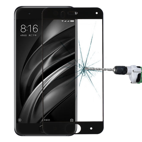 Per Xiaomi Mi 6 Proteggi schermo in vetro temperato a schermo intero con durezza superficiale 0,33 mm 9H, For Mi 6