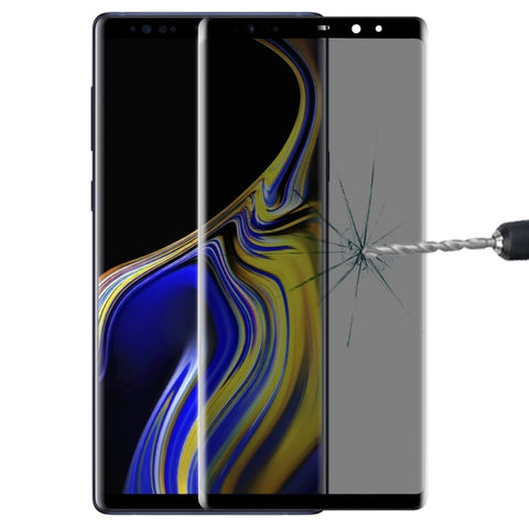 Pellicola in vetro temperato anti-spia UV a copertura totale per Galaxy Note 9, For Galaxy Note 9 (1 PC)