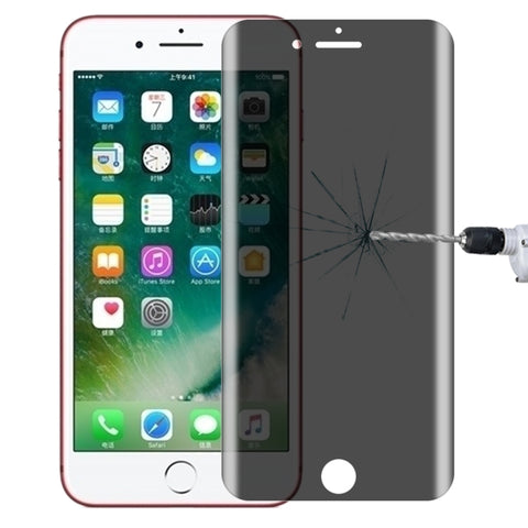 Proteggi schermo antiriflesso per privacy da 0,4 mm, 9H, durezza superficiale, 180 gradi, per iPhone 7 Plus / 8 Plus, For iPhone 7 Plus / 8 Plus (1 PC)