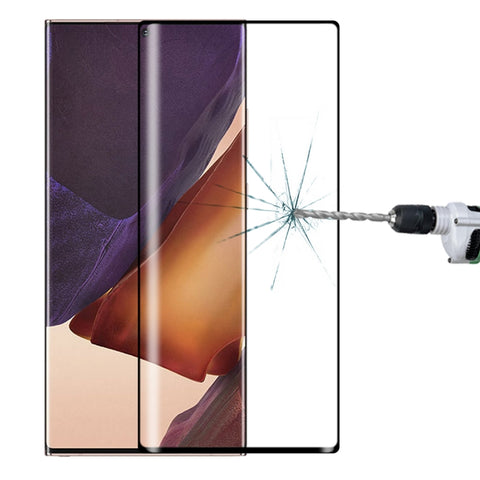 Per Samsung Galaxy Note20 Ultra Pellicola in vetro temperato a schermo intero con bordo curvo 3D, For Samsung Galaxy Note20 Ultra