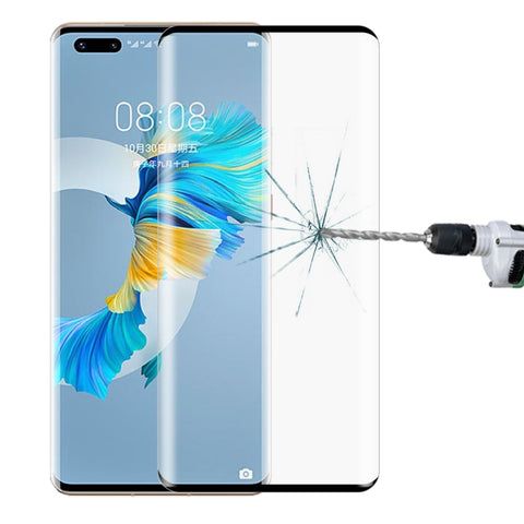 Per Huawei Mate 40 Pro Pellicola in vetro temperato a schermo intero con bordo curvo 3D, For Huawei Mate 40 Pro