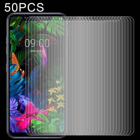 Pour LG G8s ThinQ 50 PZ Pellicola en verre trempé 0,26 mm 9H 2.5D, pour LG G8s ThinQ
