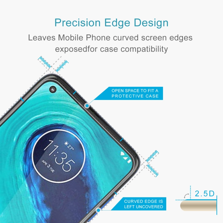 Motorola Moto G8 Tempered Glass Screen Protector - 10 Pack
