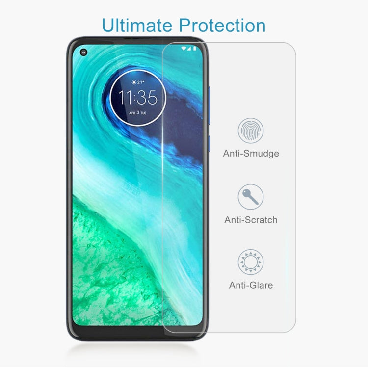 Motorola Moto G8 Tempered Glass Screen Protector - 10 Pack