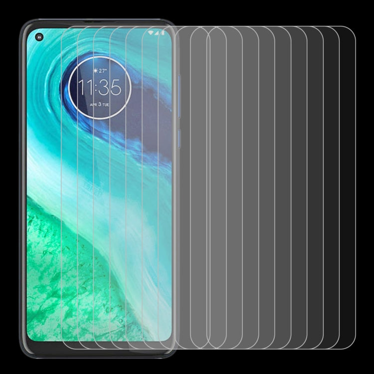 Motorola Moto G8 Tempered Glass Screen Protector - 10 Pack