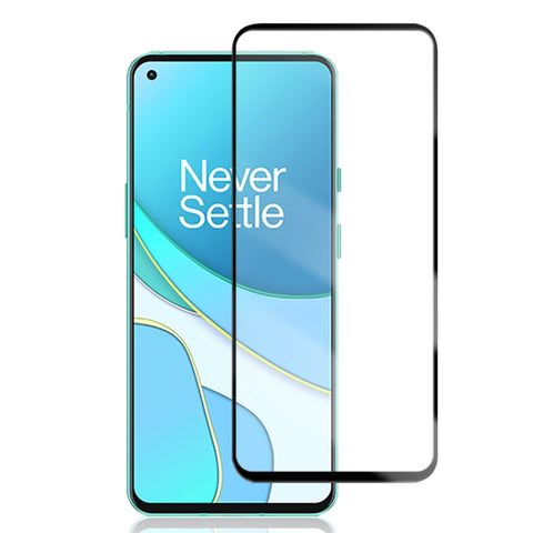 Mocolo 0.33mm 9H 2.5D Pellicola en verre trempé avec tampon en seta a colla completa pour OnePlus 8T, supporte le bloc avec impression numérique, pour OnePlus 8T