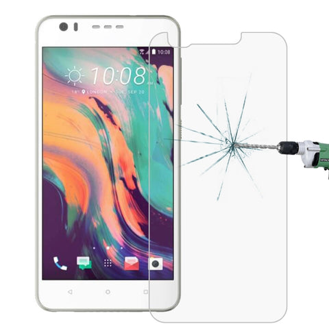 Per HTC Desire 10 Lifestyle 0,26 mm 9H Durezza superficiale 2,5D Pellicola per schermo in vetro temperato antideflagrante, 1pcs