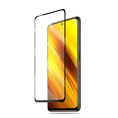 Mocolo 0.33mm 9H 2.5D Pellicola en verre trempé avec tampon en seta avec collier complet pour Xiaomi POCO X3 NFC, supporte le bloc imprimé numérique, pour Xiaomi POCO X3 NFC