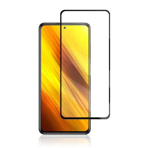 Mocolo 0.33mm 9H 2.5D Pellicola en verre trempé avec tampon en seta avec collier complet pour Xiaomi POCO X3 NFC, supporte le bloc imprimé numérique, pour Xiaomi POCO X3 NFC