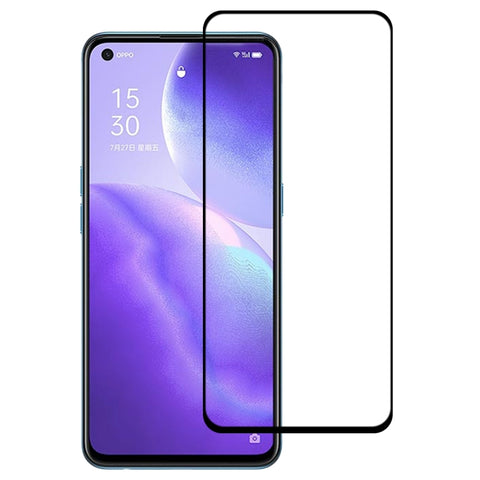 Per OPPO Reno5 5G / 4G Pellicola in vetro temperato a schermo intero con colla completa