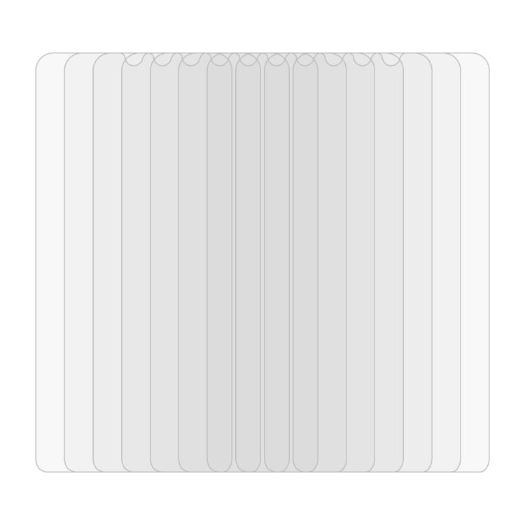 10-Pack Tempered Glass Film for Doogee N20 Pro - 9H