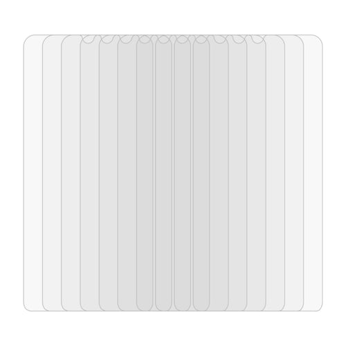 10-Pack Tempered Glass Film for Doogee N20 Pro - 9H