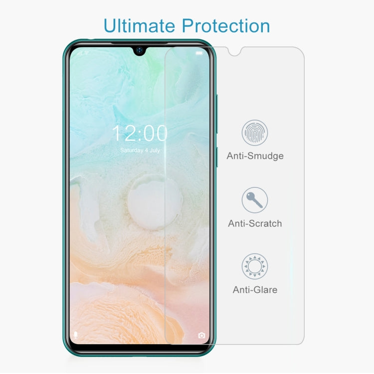 10-Pack Tempered Glass Film for Doogee N20 Pro - 9H