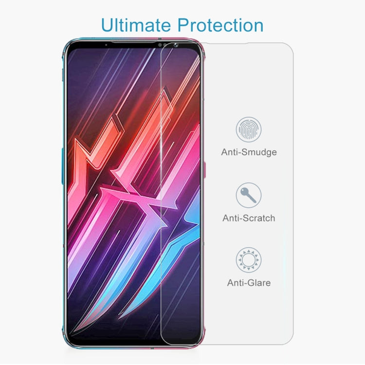 For Nubia Red Magic 6 / 6 Pro 10 PCS 0.26mm 9H Surface Hardness 2.5D Explosion-proof Tempered Glass Non-full Screen Film                                ...