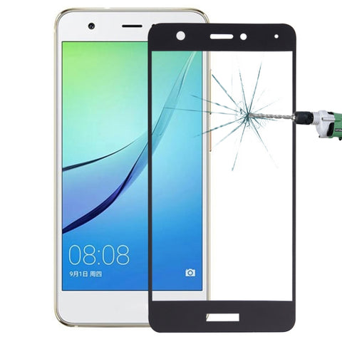Per Huawei nova 0,26mm 9H Durezza superficiale Pellicola a schermo intero in vetro temperato serigrafato antideflagrante