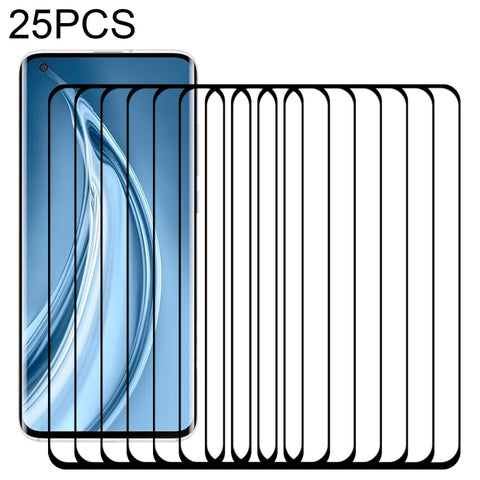 Pour Xiaomi Mi 10S 5G 25 PCS Pellicola en vetro temperato a schermo intero con bordo curvo 3D, pour Xiaomi Mi 10S 5G (25 PCS)