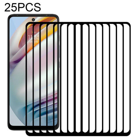 Per Motorola Moto G60 / G51 / Moto G60S / G200 5G 25 PCS Pellicola protettiva per schermo in vetro temperato con colla completa, For Motorola Moto G60 / G51 / Moto G60S / G200 5G (25 PCS)