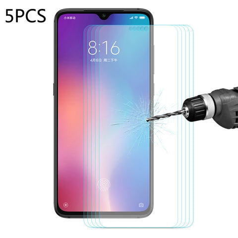 Pellicola in Vetro Temperato Curvo 0.26mm 9H per Xiaomi Mi 9 - 5