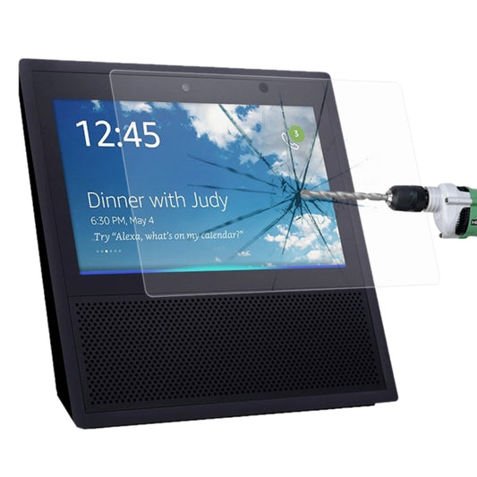Per Amazon Echo Show Proteggi schermo in vetro temperato con durezza superficiale da 0,3 mm 9H