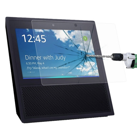 Per Amazon Echo Show Proteggi schermo in vetro temperato con durezza superficiale da 0,3 mm 9H