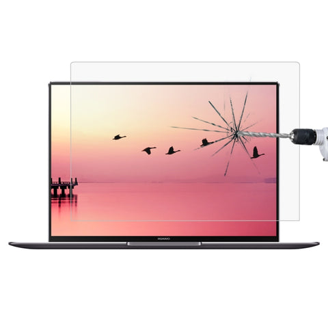 Pellicola in vetro temperato a schermo intero con durezza superficiale 0,4 mm 9H per Huawei MateBook X Pro 13,9 pollici, MateBook X Pro 13.9 inch
