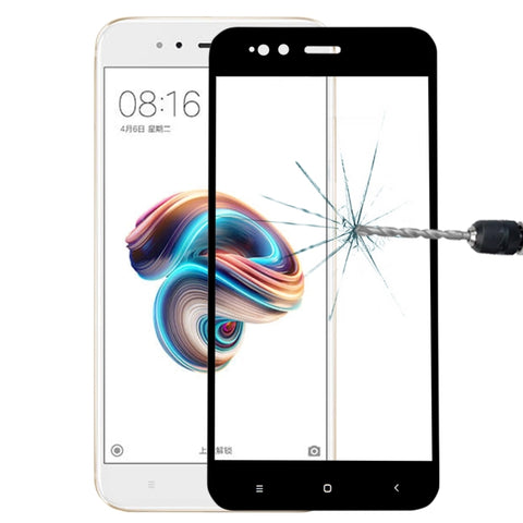 Per Xiaomi Mi 5X / A1 0,26mm 9H Durezza 2,5D Pellicola per schermo in vetro temperato a schermo intero antideflagrante, For Mi 5X