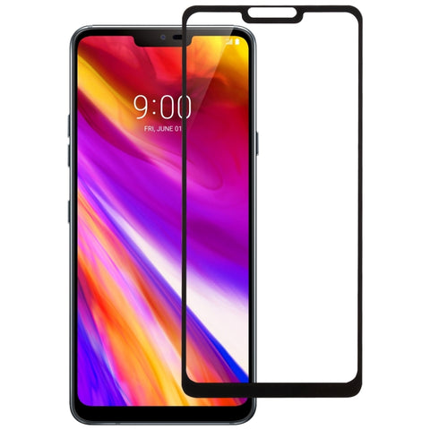Pellicola in vetro temperato 9H 2.5D da 0,26 mm per LG G7 ThinQ, For LG G7 ThinQ(Black)