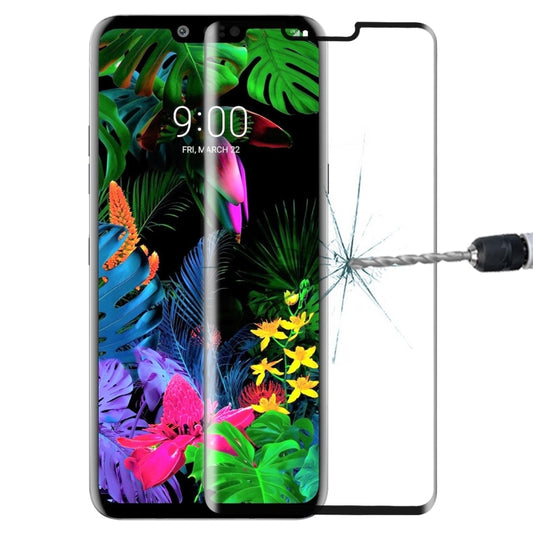 Pellicola in vetro temperato a schermo intero 9H 3D per LG G8 ThinQ, For LG G8 ThinQ(1 PC)
