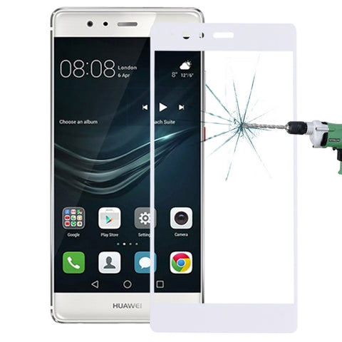 Per Huawei P9 Plus 0,26 mm 9H Durezza superficiale Pellicola a schermo intero in vetro temperato serigrafato antideflagrante