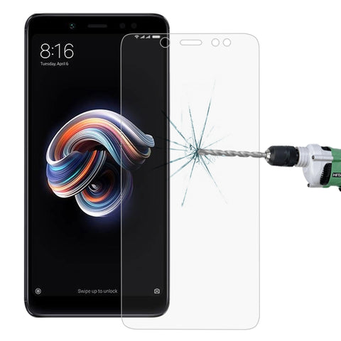 Pellicola in vetro temperato con bordo curvo 2.5D, durezza superficiale 9H, 0,26 mm, per Xiaomi Redmi Note 5 Pro, For Redmi Note 5 Pro (1 PC)