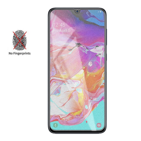Pellicola in vetro temperato satinato opaco non completamente opaco per Galaxy A70, For Galaxy A70 (1 PC)