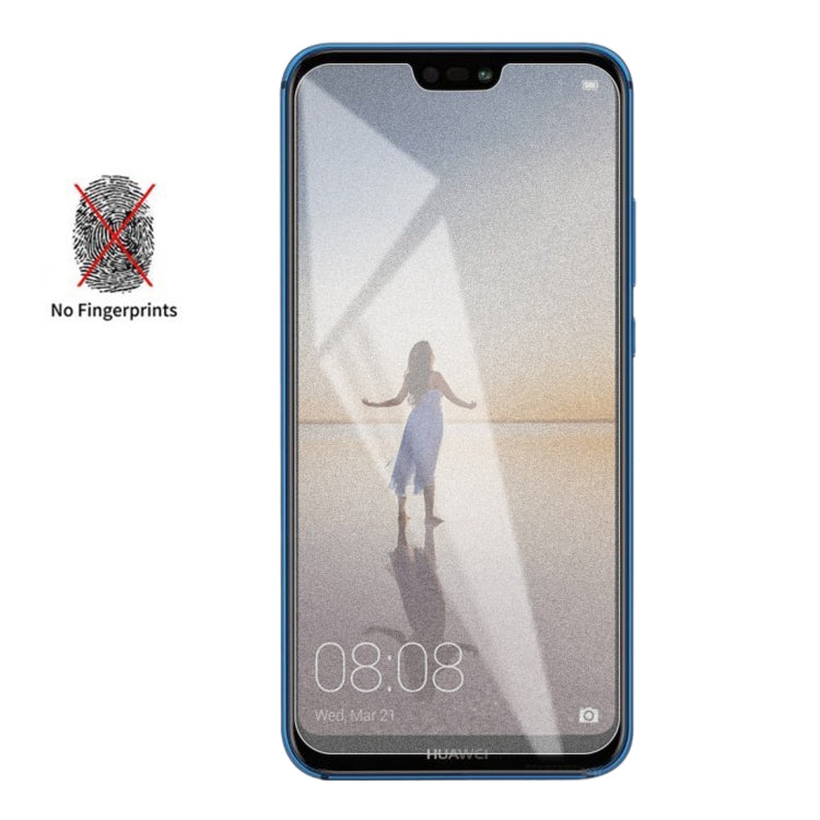 Non-Full Matte Frosted Tempered Glass for Huawei P20 Lite