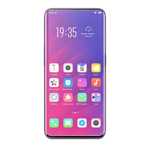 Pellicola in vetro temperato da 0,33 mm 9H 2.5D per OPPO Find X, For OPPO Find X (1pc)