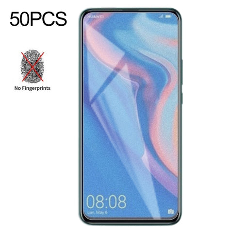 Pellicola in vetro temperato satinato opaco non completo da 50 pezzi per Huawei Y9 Prime (2019) / P Smart Z, senza confezione al dettaglio, For Huawei Y9 Prime(2019) / P Smart Z (50 PCS)